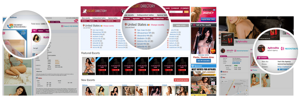 Powerful CMS Escort Directory Script