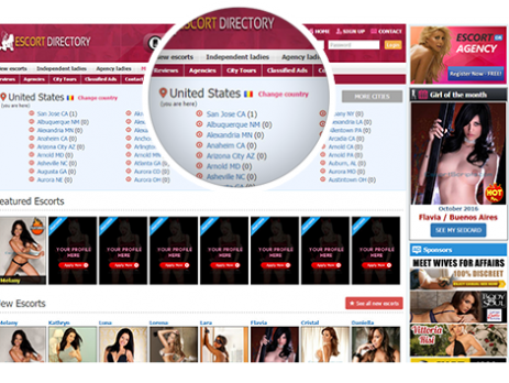 Powerful CMS Escort Directory Script