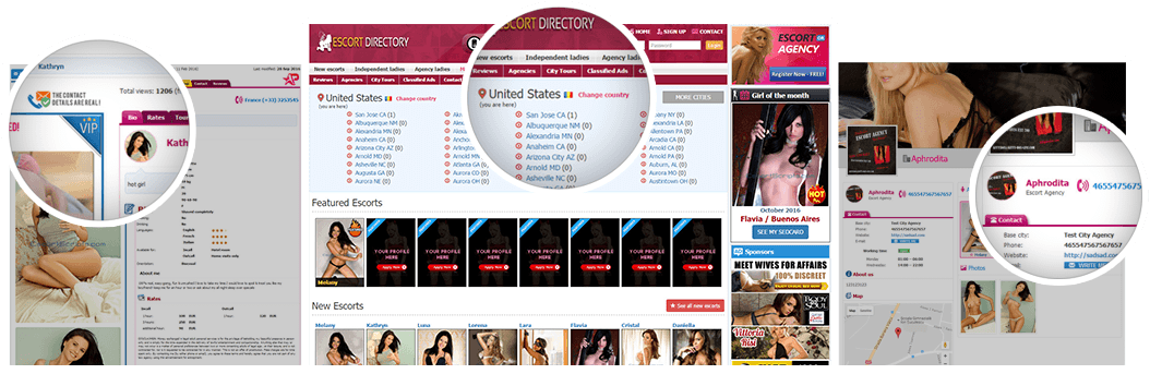 Powerful CMS Escort Directory Script